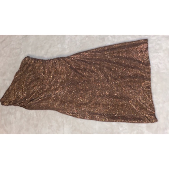 Ralph Lauren One-Sholder Shimmer Dress - Picture 6 of 12